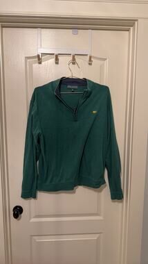 The Masters Men's Pullover Quarter-Zip Golf Athletic XL